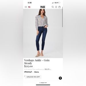 Paige blue denim skinny jeans (09)